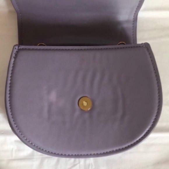 Zara Purple Saddle Bag - Picture 9 of 17